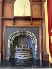 Mahogany Victorian Fire