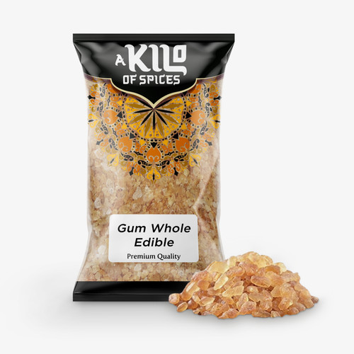 Gum arabic whole edible char - gum,