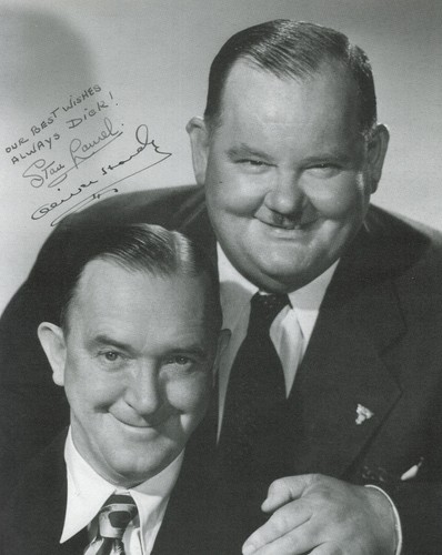Laurel hardy signed - &,