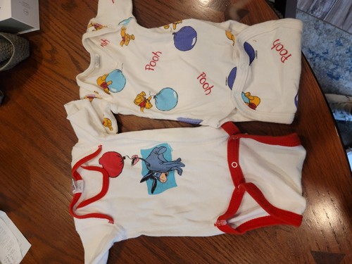 Vintage pooh newborn - newborn, 2pc