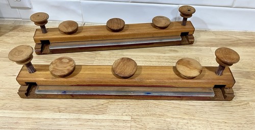 Vintage wooden clamp - vintage,