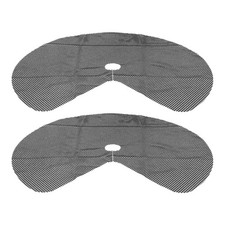  2 Pcs Black Shelf Liner Fridge Liners for Shelves Cabinet Covers