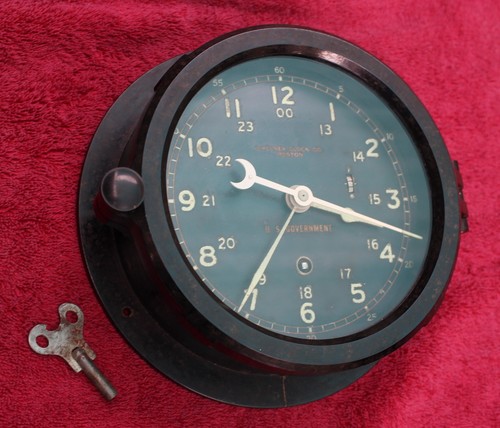 Vintage chelsea clock u s - chelsea,