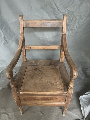 Antique commode chair - antique,