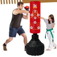 Adult Freestanding Punch Bag Heavy Duty Boxing & Kickboxing Training Bag