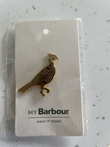 Genuine barbour badge pins - genuine, any