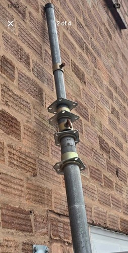 Metal mast antenna - metal, antenna,
