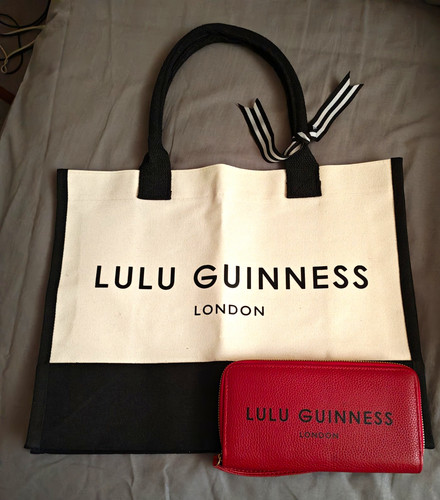 Lulu guinness cream black - cream, &