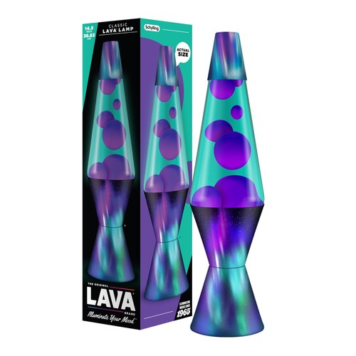 Lava lamp aurora - lamp,