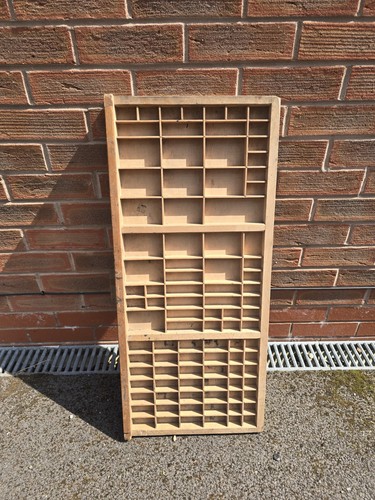 Vintage wooden printers - wooden,