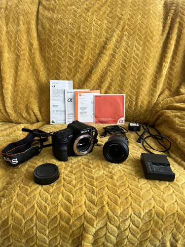 Sony alpha a200 - sony, digital
