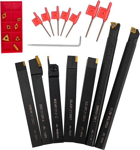 7pcs 12mm shank lathe - 12mm,