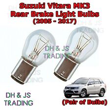 For Suzuki Vitara Rear Brake Light Bulbs Pair of Stop / Tail Bulb MK3 (05-17)