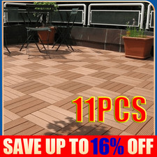 11pcs PVC Deck Tiles
