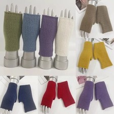 Warm Knitted Gloves Turtle Doves Gloves Cashmere Fingerless Hand Warmer Mittens