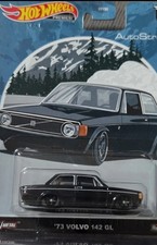 Hot Wheels Volvo 142 GL  Chase 0/5 Scale Premium Model Car  In Protective Case