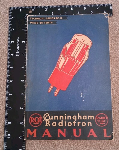 Vintage rca cunningham - vintage,