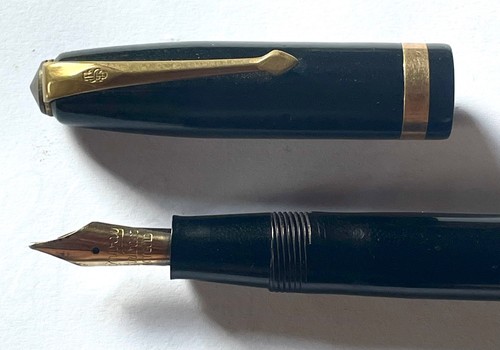 14ct gold nib vintage - gold,