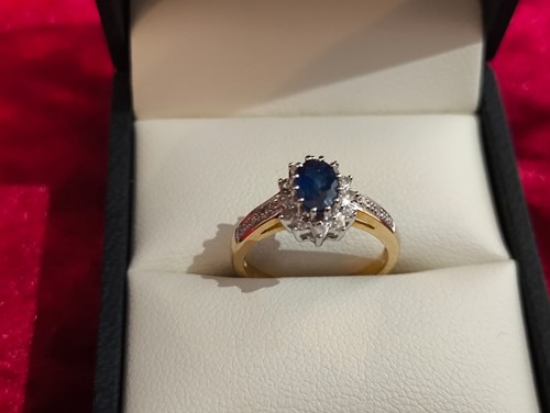 Naava 9ct yellow gold - naava, sapphire