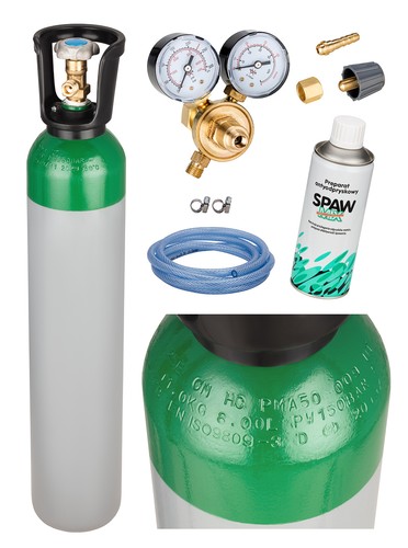 Argon gas bottle - gas,
