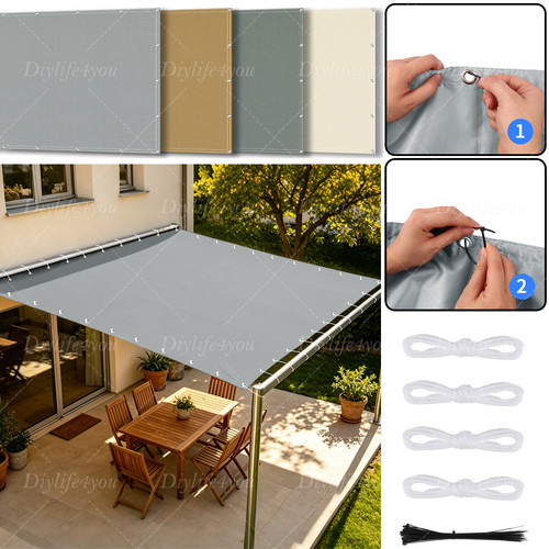 Waterproof pergola shade cover - shade,