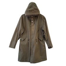 Pretty Green Parka Coat Size M