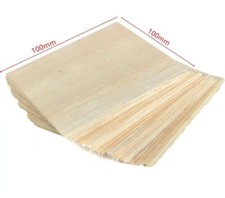 Balsa Wood Sheets Square 5 Pack 100mm X 100mm X 3mm Railway Dolls Craft Model Uk