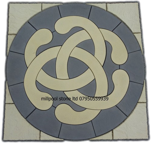 Paving love knot circle buff - paving, &