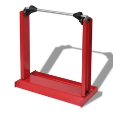 Professional Motorcycle Wheel Balancing Stand Red E6O0