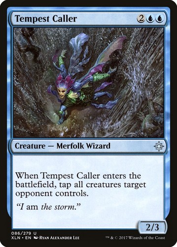 Mtg tempest caller ixalan - tempest,