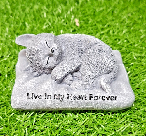 Cat memorial 5cm - x, 9cm