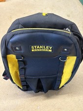 Stanley Fatmax Technicians Ruck Sack Backpack Tool Bag Waterproof Base used vgc