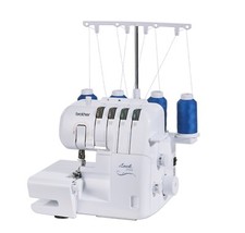 Brother 2104D Overlocker - 3 Year Warranty - 3x FREE Feet - Free & Fast Delivery