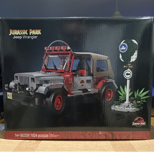 Jurassic park moc 77984 jeep - jurassic,