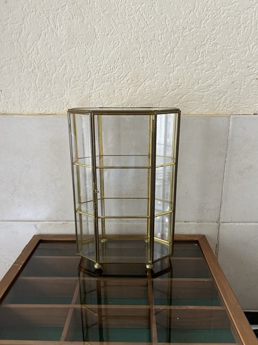 Vintage brass and glass - vintage,