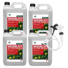 4 x 5L Industrial Weed Killer