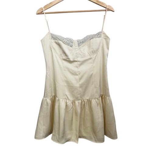Peppermayo satin drop waist - satin,