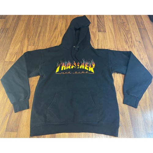 Thrasher magazine flame logo - thrasher,