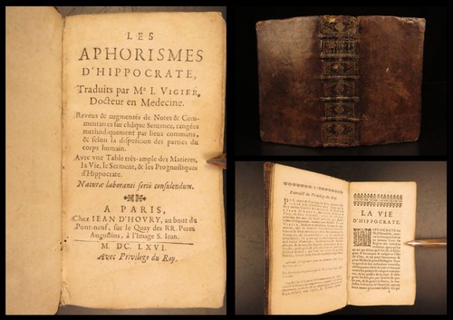 1666 works of hippocrates - 1666,