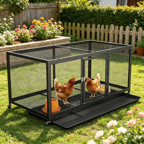 Rabbit hutch outdoor mobile - rabbit,