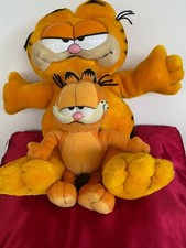2 X Vintage Garfield Plush