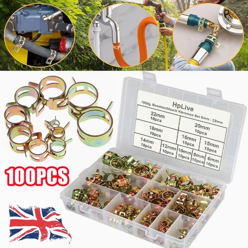 100pcs fuel line - fuel, clamps
