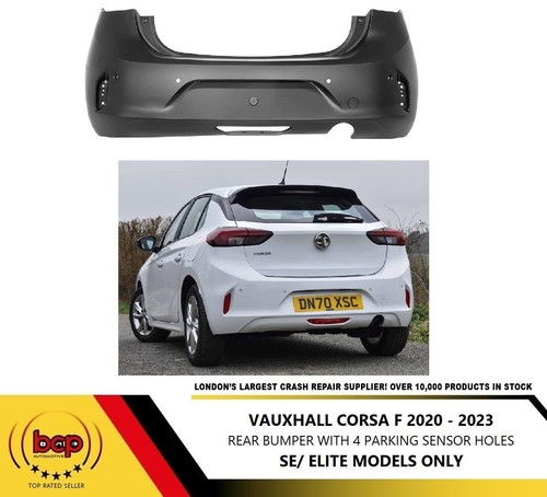 Vauxhall corsa rear bumper - vauxhall,