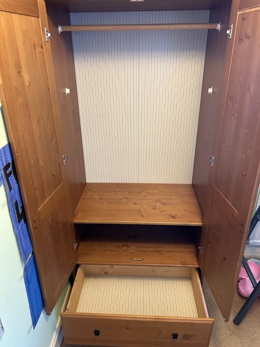 Ikea leksvik wardrobe - ikea,