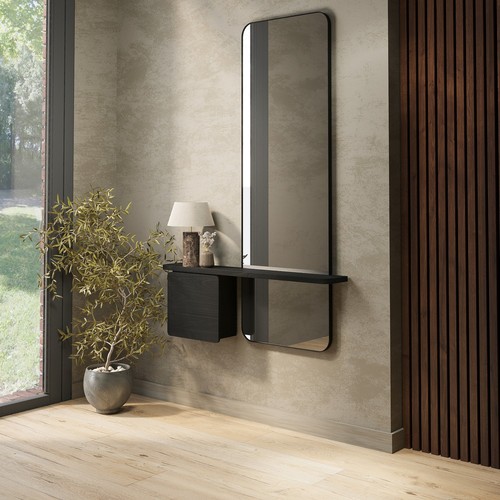 Slim narrow black oak - narrow,