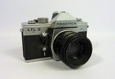 Vintage Praktica LTL 3 35mm SLR Camera With Helios USSR 44-2 2/58 Lens