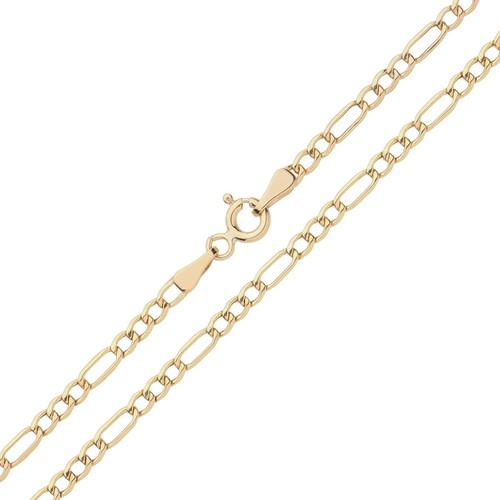 9ct yellow gold - 9ct, figaro