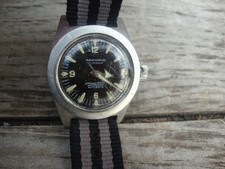 Vintage WAKMANN Nautoscaph S.S. Officially Certified 30ATM 300M Diver's Watch