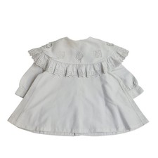 Vintage White Edwardian Dress