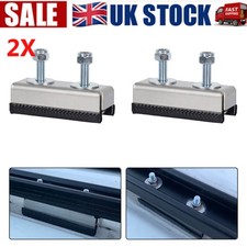 2X Camper Van Motorhome Roof Rail Mounting Brackets for Solar Panel or Roof Rack